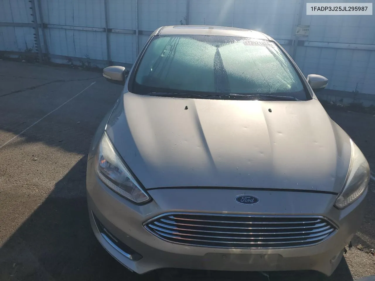 2018 Ford Focus Titanium VIN: 1FADP3J25JL295987 Lot: 73921824