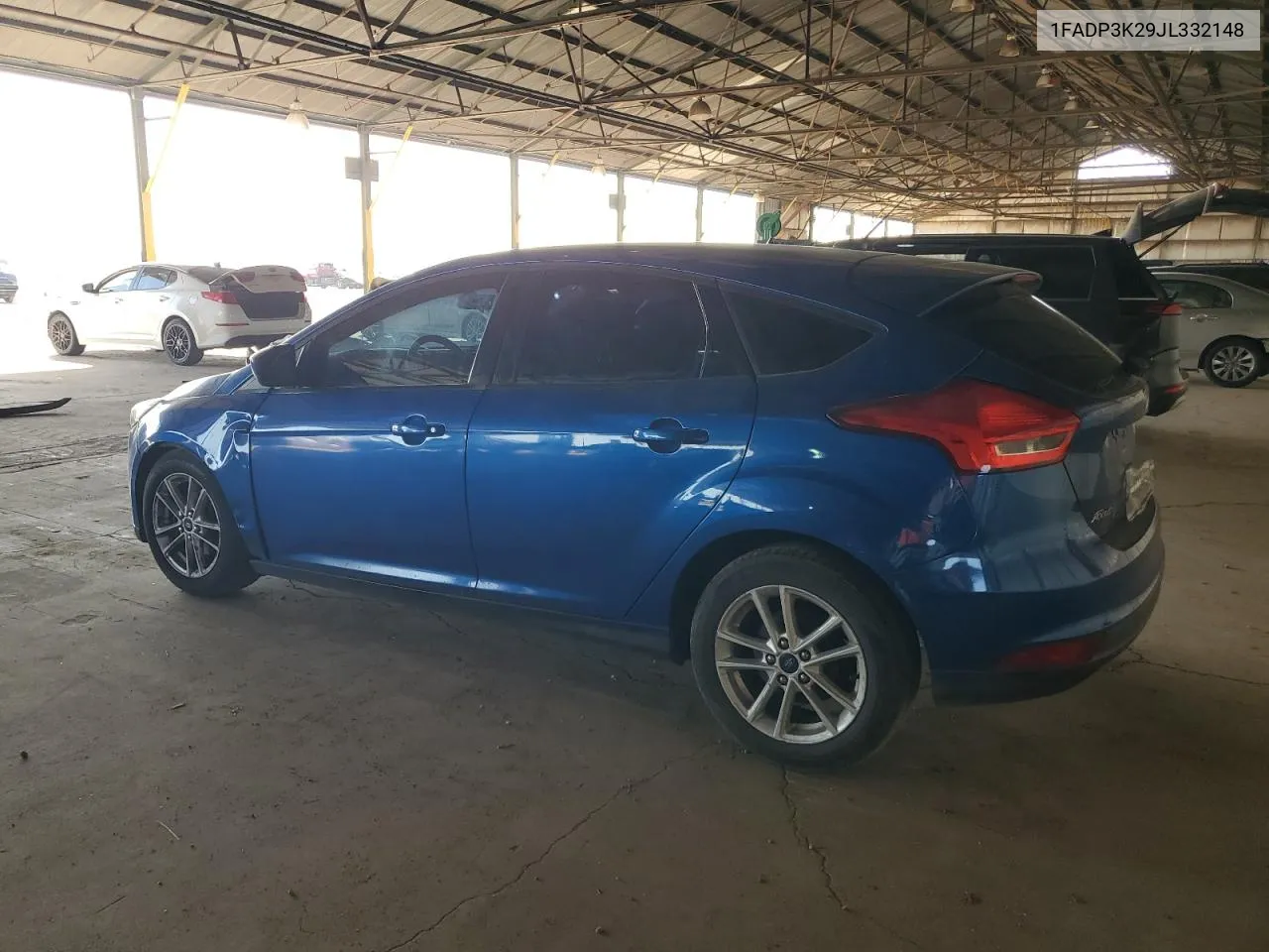 2018 Ford Focus Se VIN: 1FADP3K29JL332148 Lot: 74398134