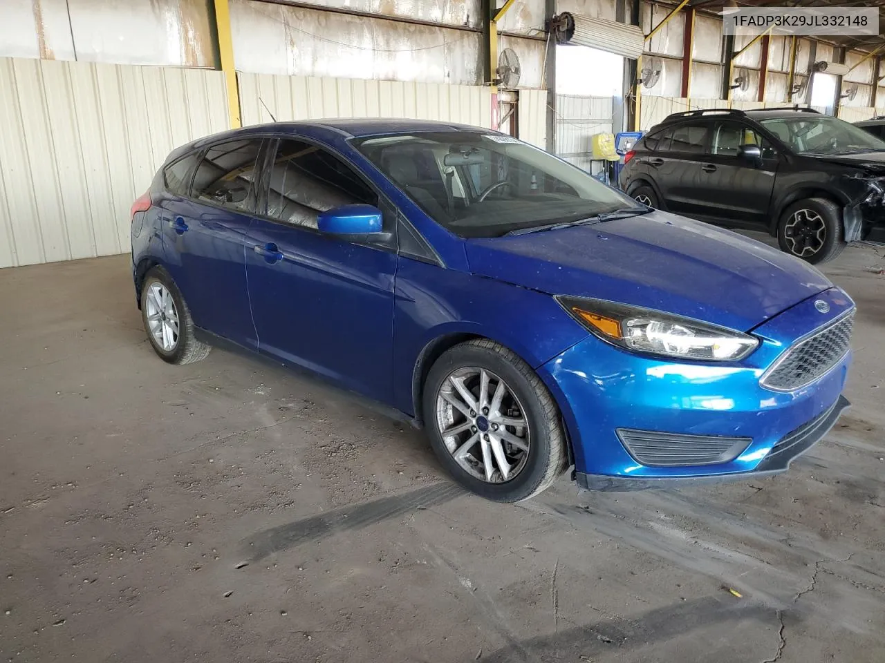 2018 Ford Focus Se VIN: 1FADP3K29JL332148 Lot: 74398134