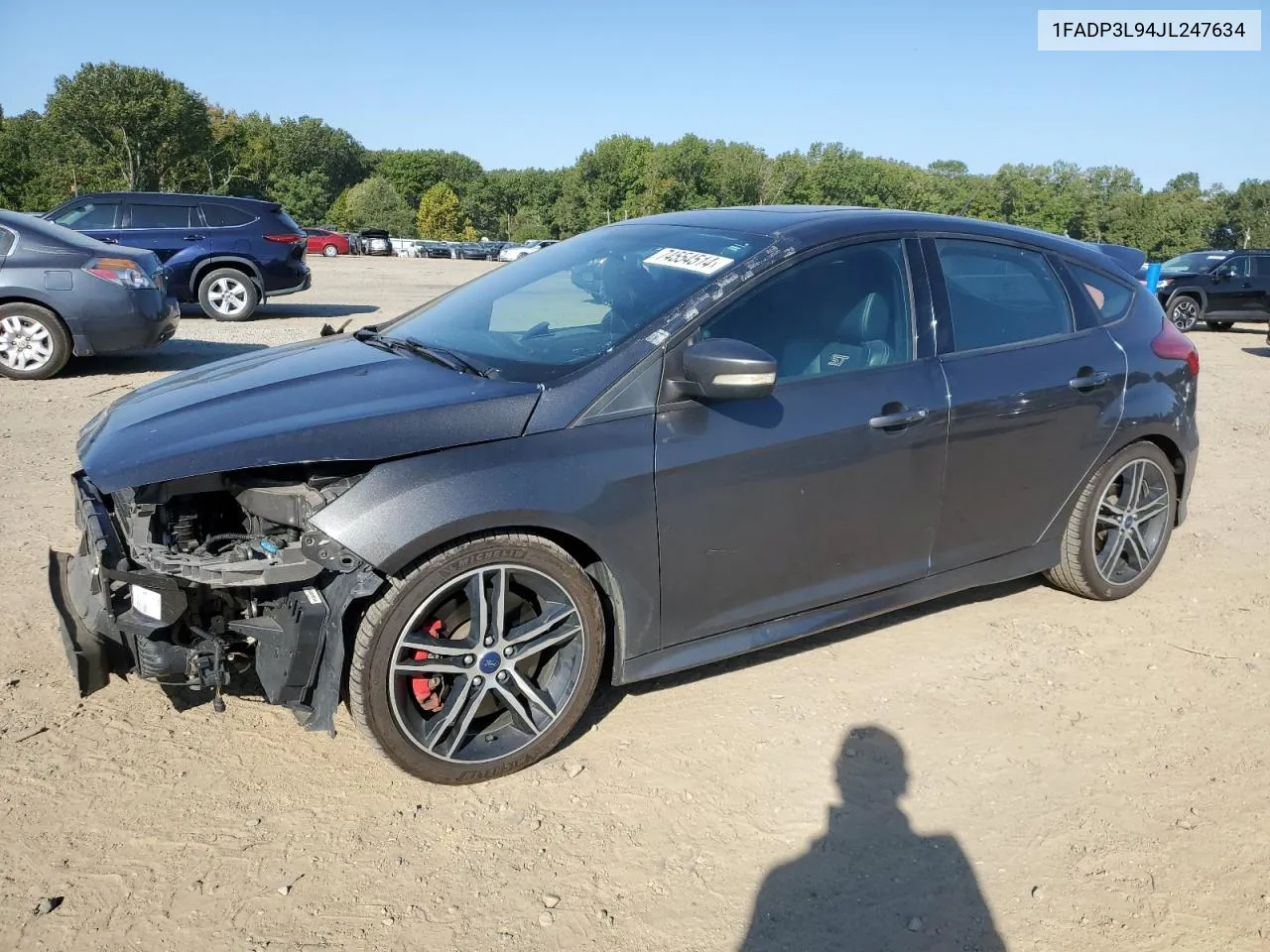 2018 Ford Focus St VIN: 1FADP3L94JL247634 Lot: 74554514