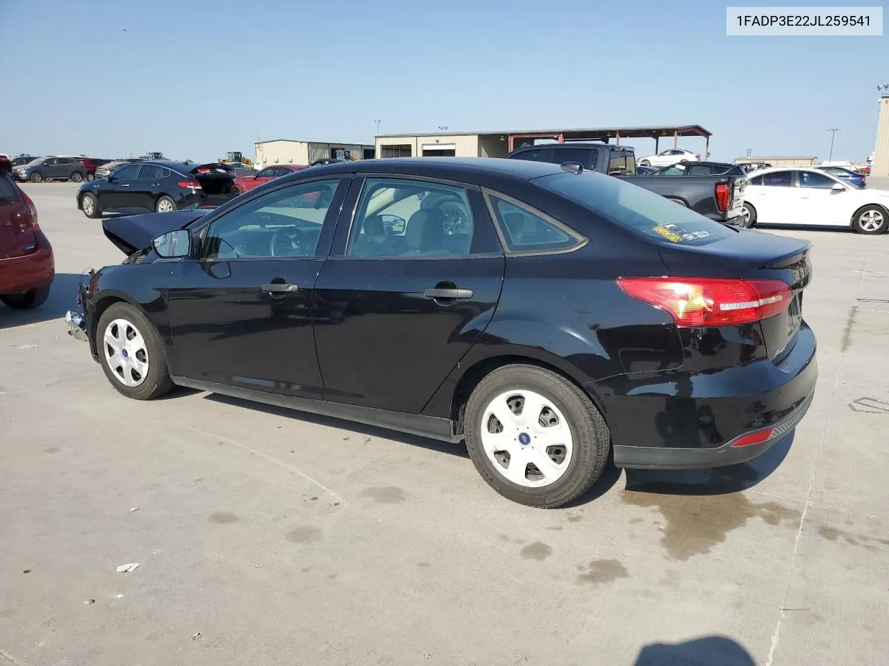 2018 Ford Focus S VIN: 1FADP3E22JL259541 Lot: 74796574