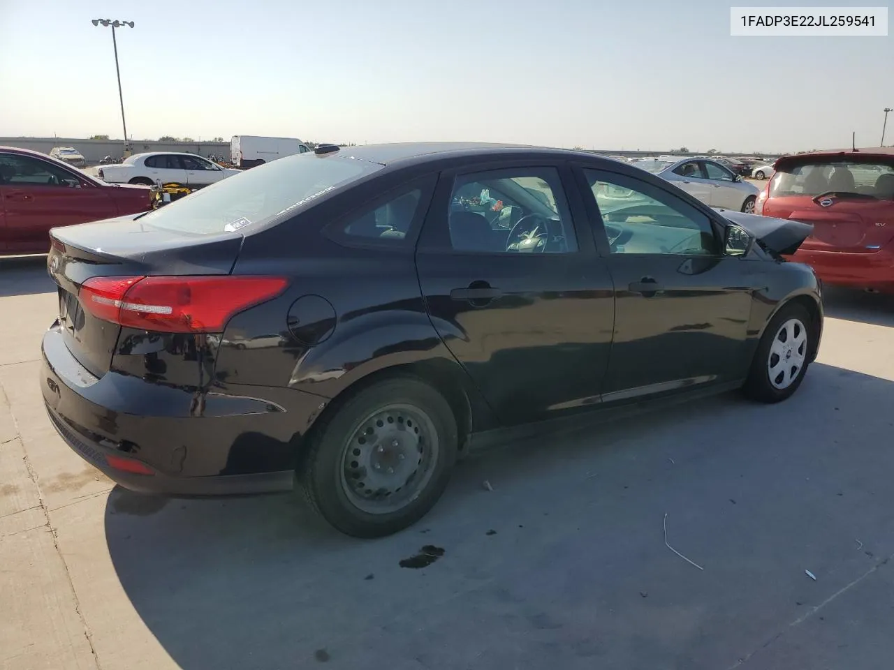 2018 Ford Focus S VIN: 1FADP3E22JL259541 Lot: 74796574