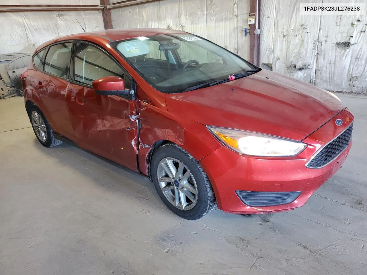 2018 Ford Focus Se VIN: 1FADP3K23JL276238 Lot: 74917724