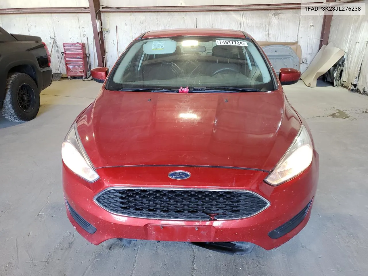 2018 Ford Focus Se VIN: 1FADP3K23JL276238 Lot: 74917724