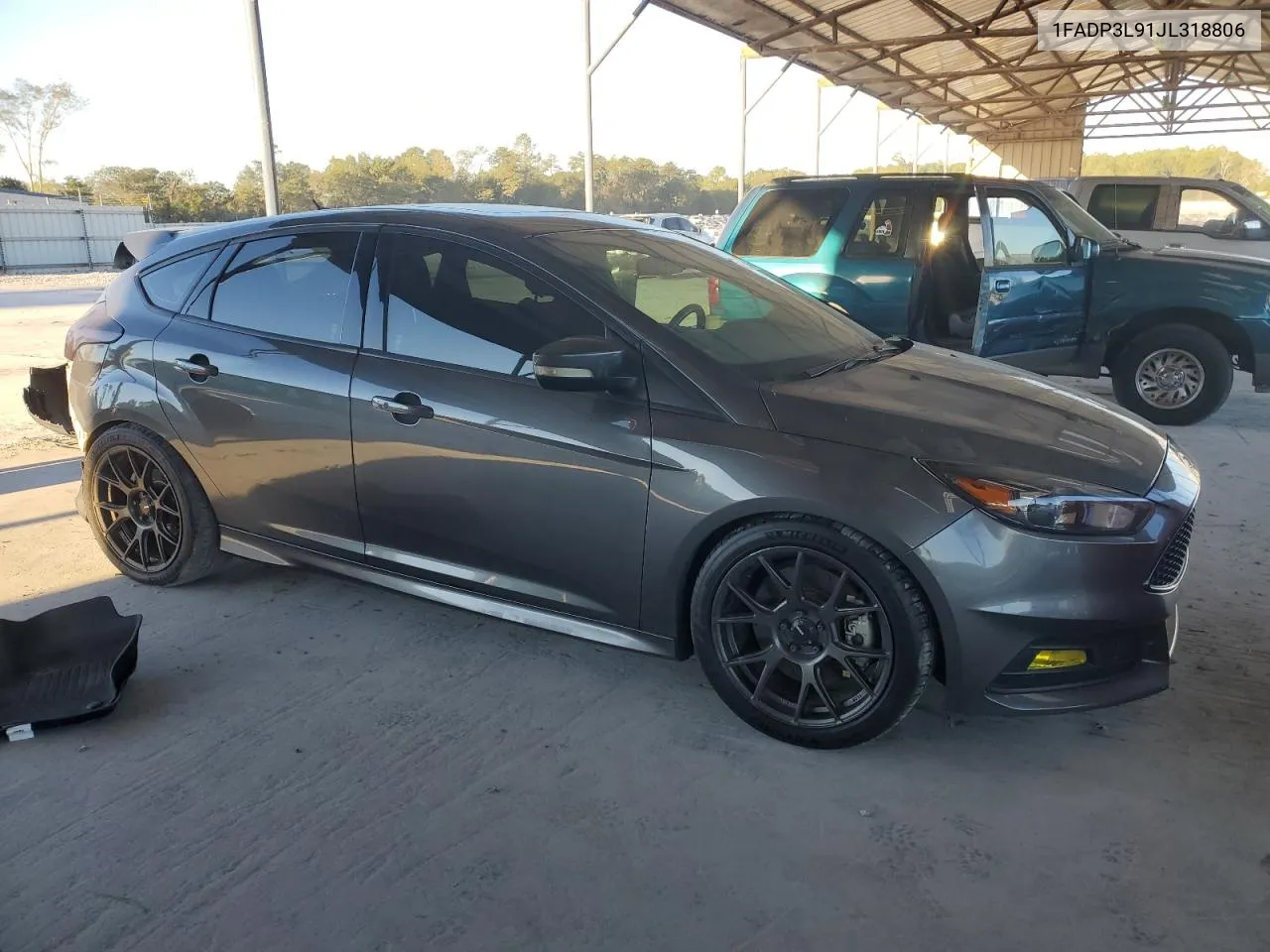 2018 Ford Focus St VIN: 1FADP3L91JL318806 Lot: 75863454