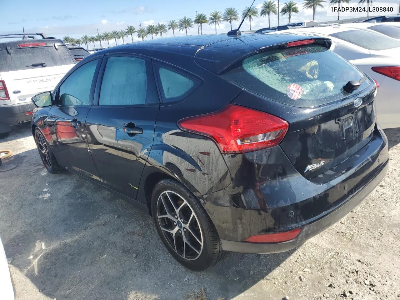 1FADP3M24JL308840 2018 Ford Focus Sel