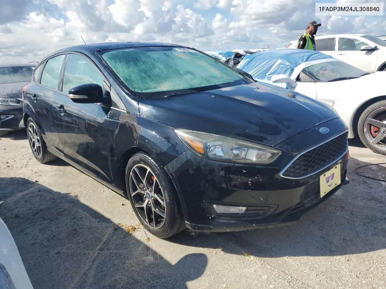 1FADP3M24JL308840 2018 Ford Focus Sel