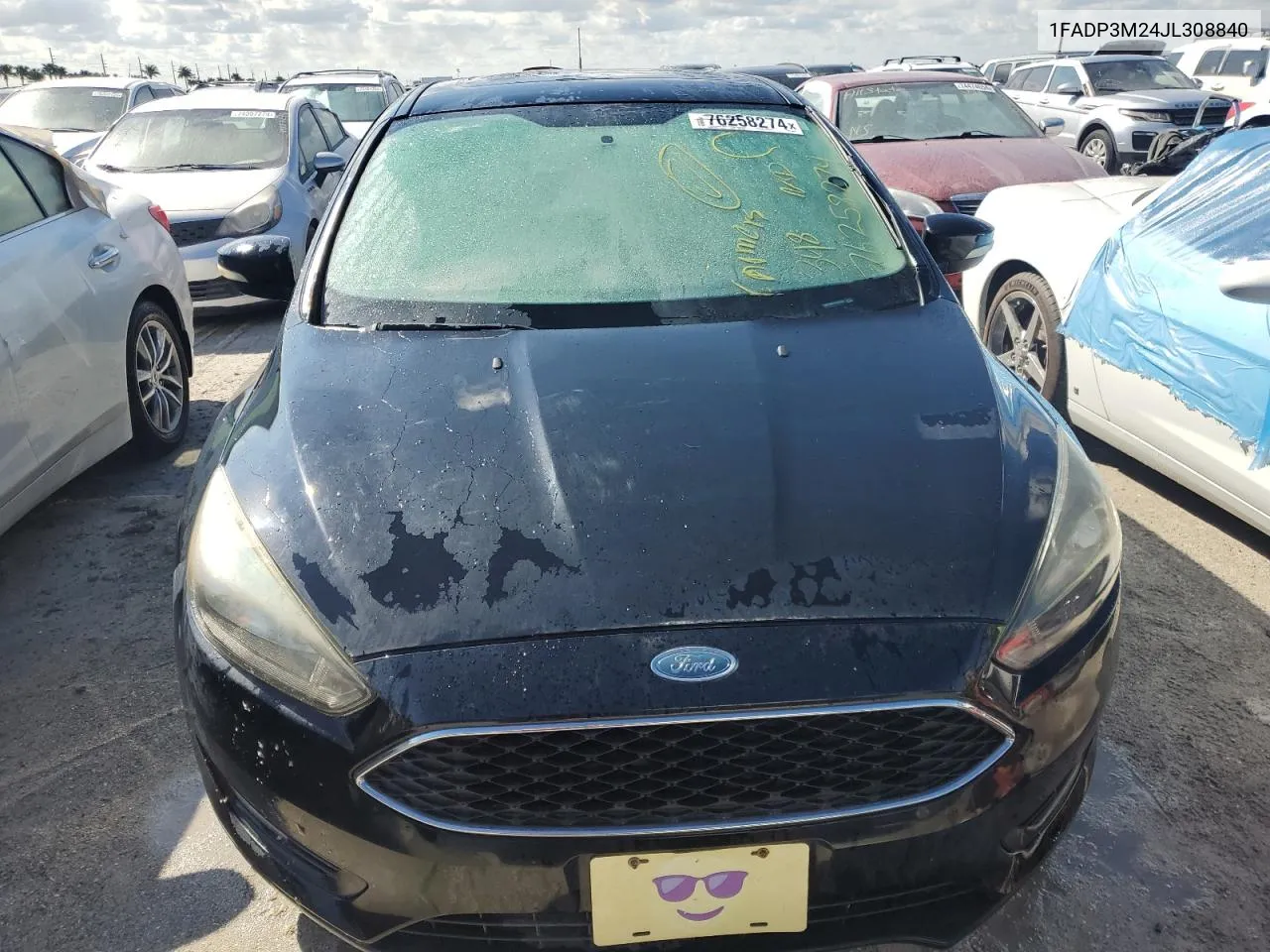 1FADP3M24JL308840 2018 Ford Focus Sel