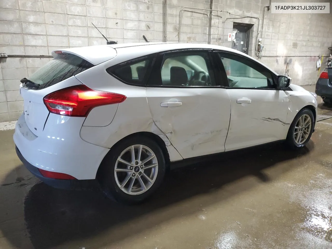 2018 Ford Focus Se VIN: 1FADP3K21JL303727 Lot: 76335044