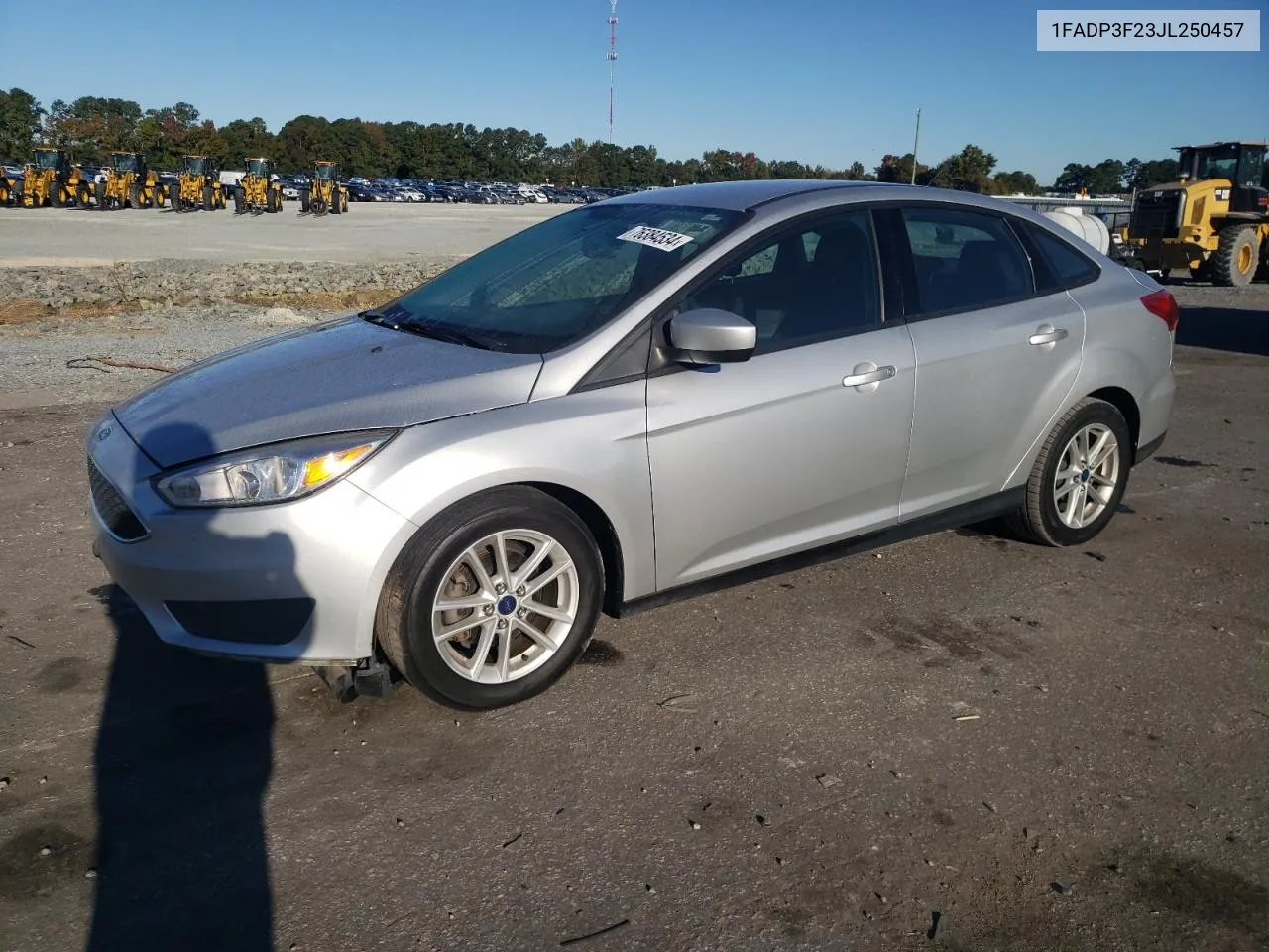 2018 Ford Focus Se VIN: 1FADP3F23JL250457 Lot: 76384534