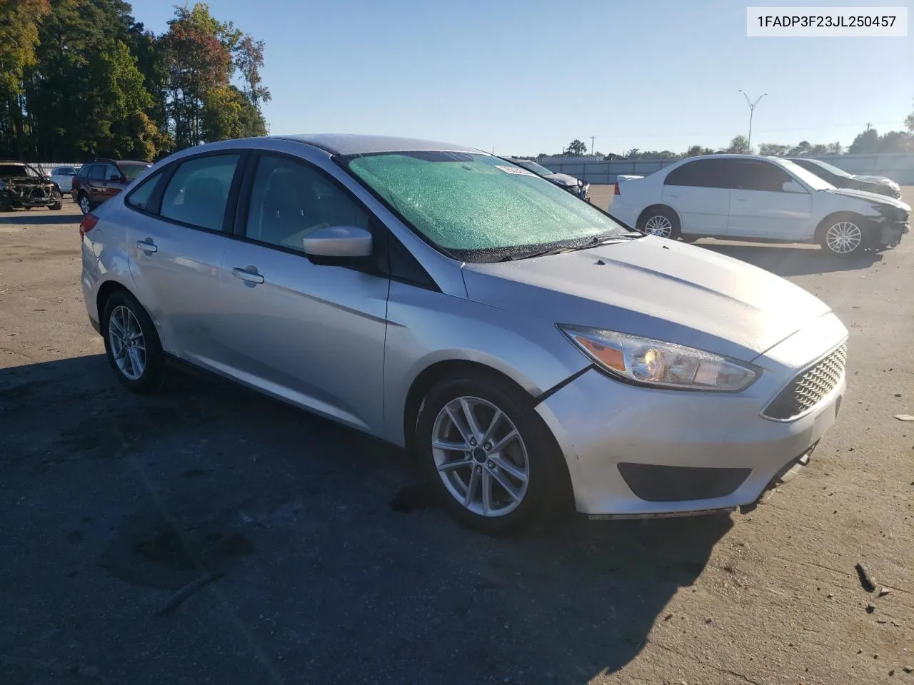 2018 Ford Focus Se VIN: 1FADP3F23JL250457 Lot: 76384534