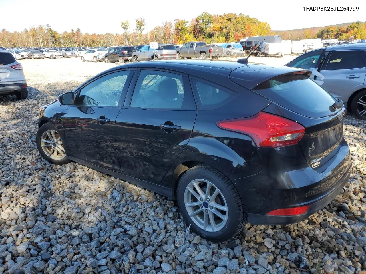 2018 Ford Focus Se VIN: 1FADP3K25JL264799 Lot: 76393884