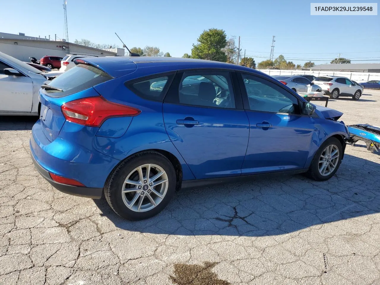 2018 Ford Focus Se VIN: 1FADP3K29JL239548 Lot: 76547674