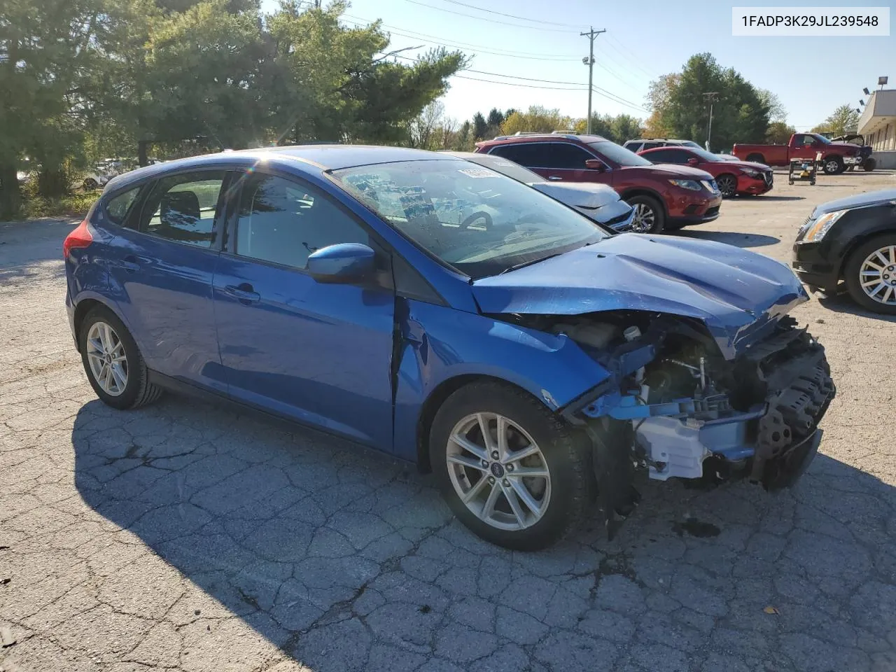 2018 Ford Focus Se VIN: 1FADP3K29JL239548 Lot: 76547674