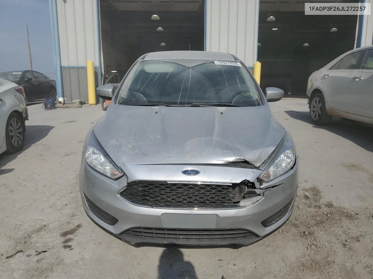 2018 Ford Focus Se VIN: 1FADP3F26JL272257 Lot: 76927034