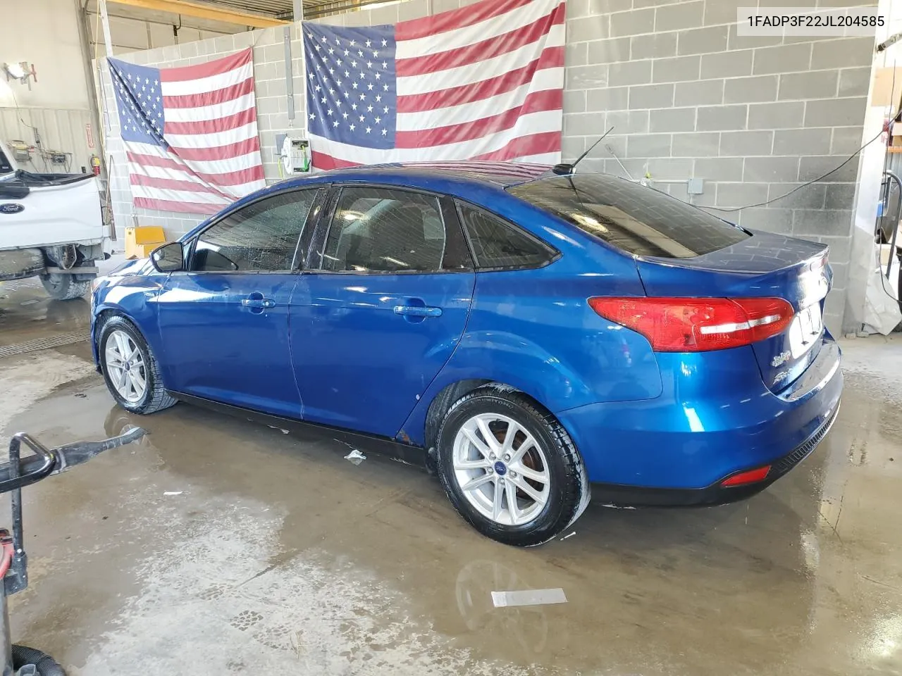 2018 Ford Focus Se VIN: 1FADP3F22JL204585 Lot: 77146944