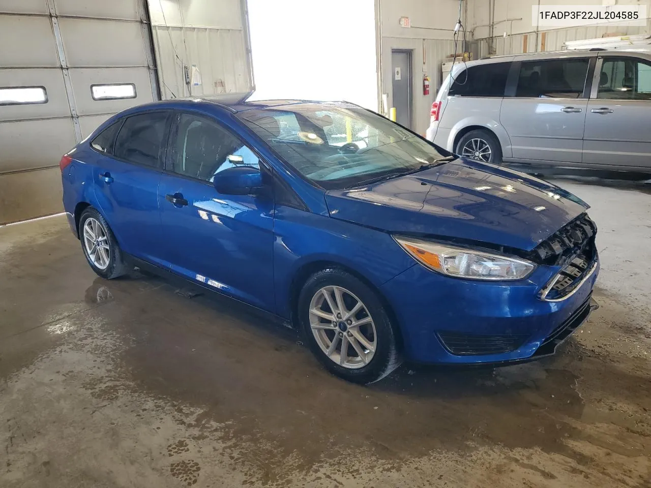 2018 Ford Focus Se VIN: 1FADP3F22JL204585 Lot: 77146944