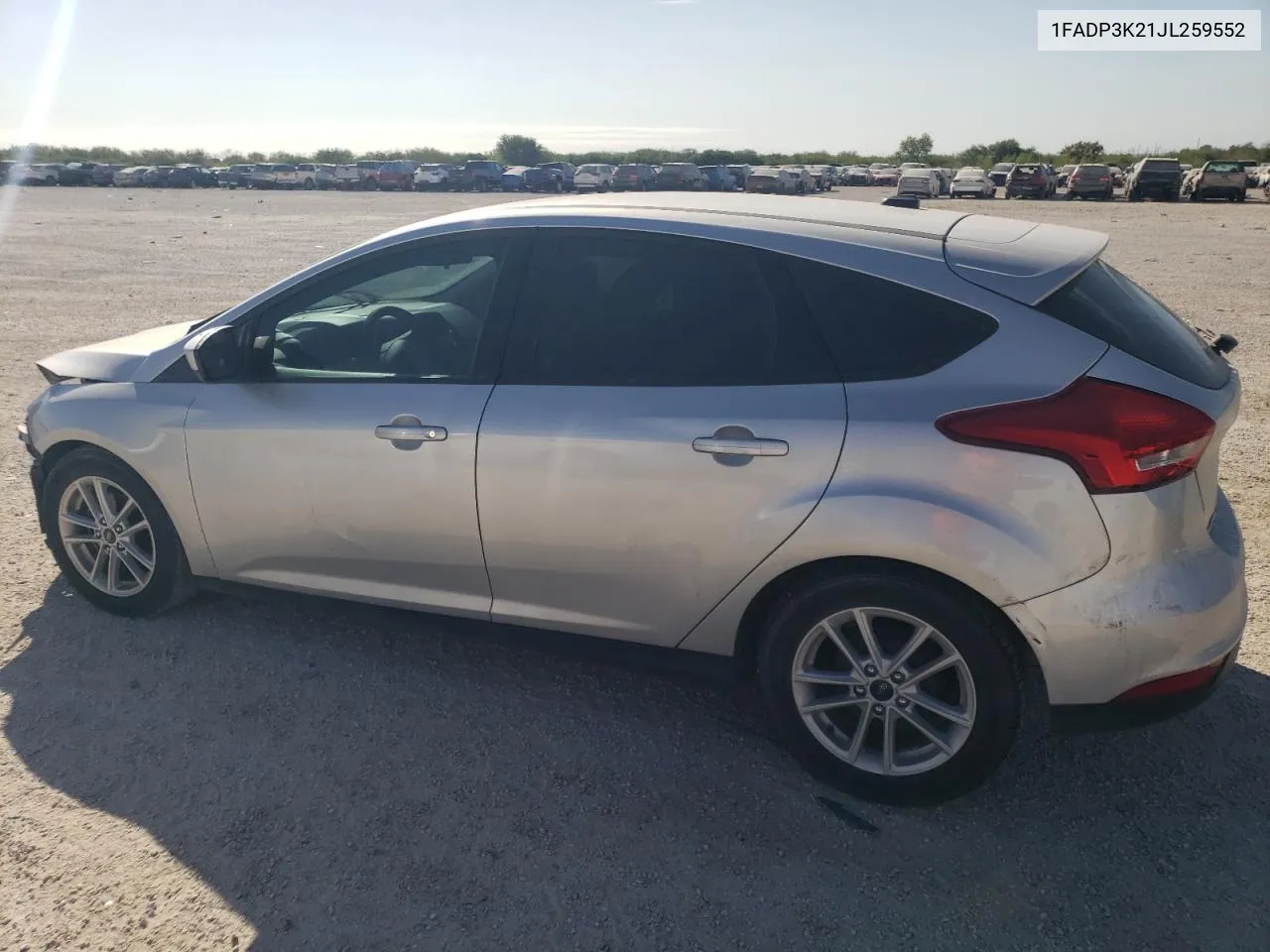 2018 Ford Focus Se VIN: 1FADP3K21JL259552 Lot: 77178534