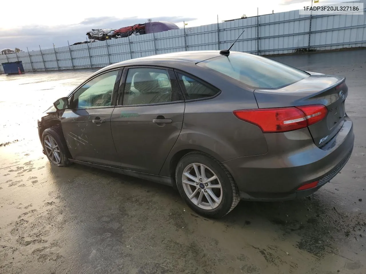 2018 Ford Focus Se VIN: 1FADP3F20JL327186 Lot: 77207874