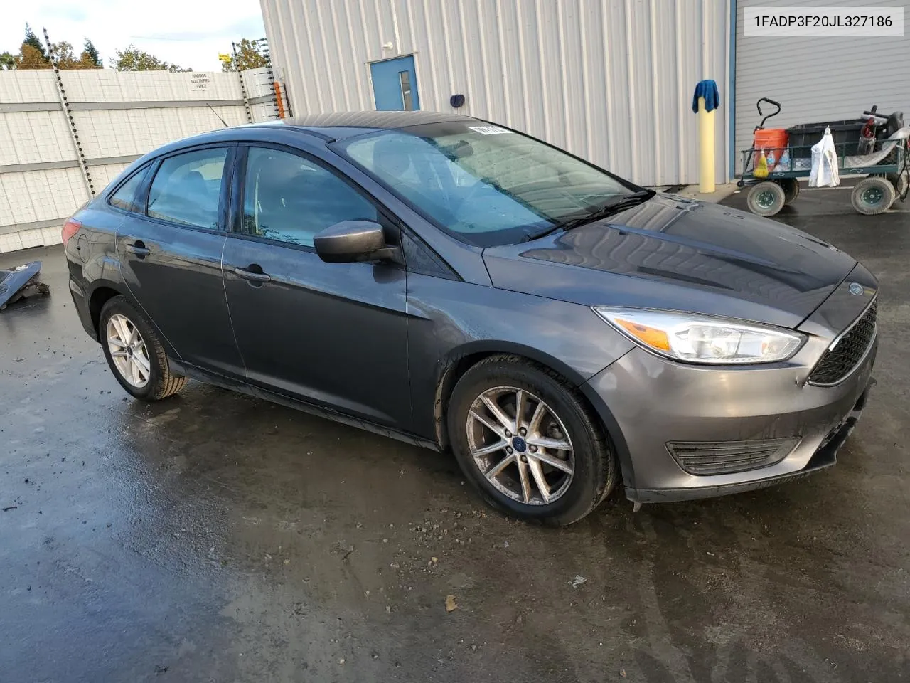 2018 Ford Focus Se VIN: 1FADP3F20JL327186 Lot: 77207874