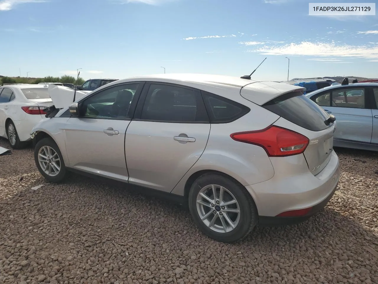 2018 Ford Focus Se VIN: 1FADP3K26JL271129 Lot: 77971764