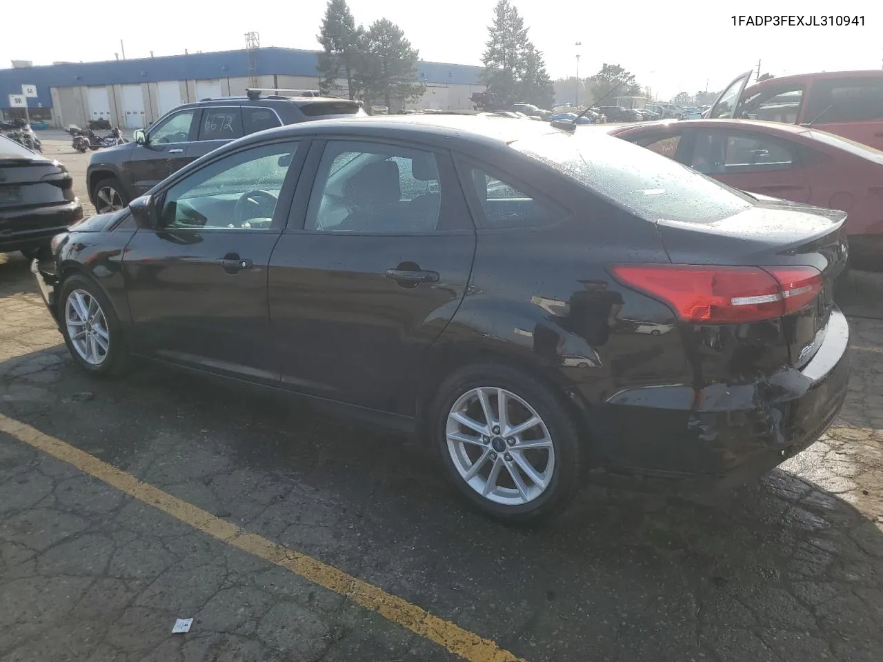 2018 Ford Focus Se VIN: 1FADP3FEXJL310941 Lot: 78222424