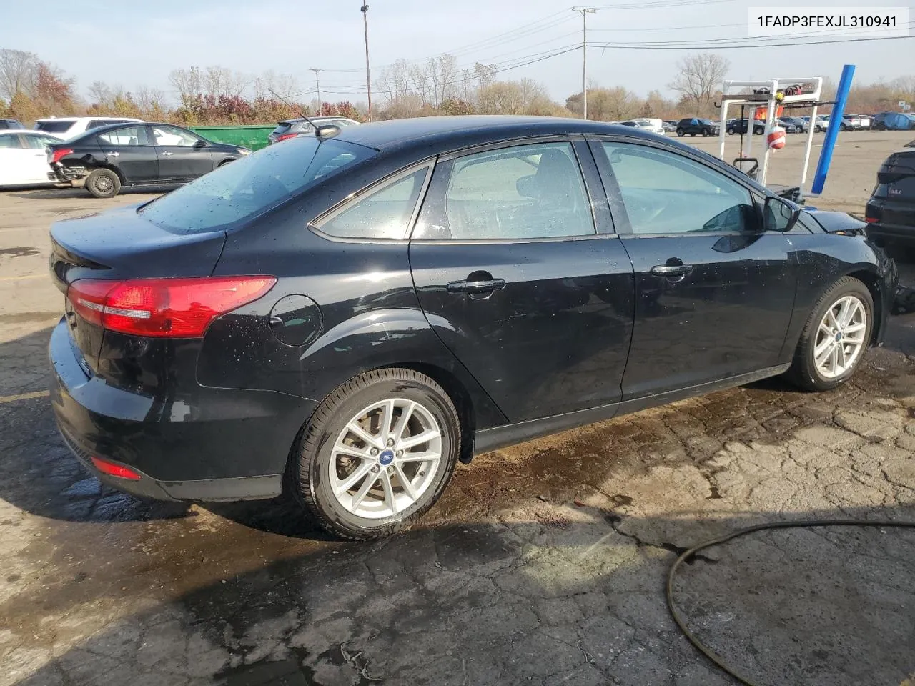 2018 Ford Focus Se VIN: 1FADP3FEXJL310941 Lot: 78222424