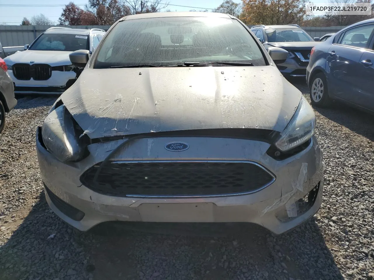 2018 Ford Focus Se VIN: 1FADP3F22JL219720 Lot: 78642774