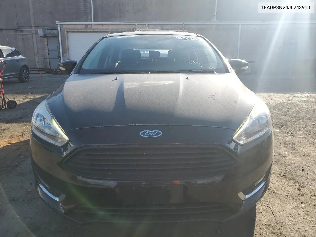 2018 Ford Focus Titanium VIN: 1FADP3N24JL243910 Lot: 79056714