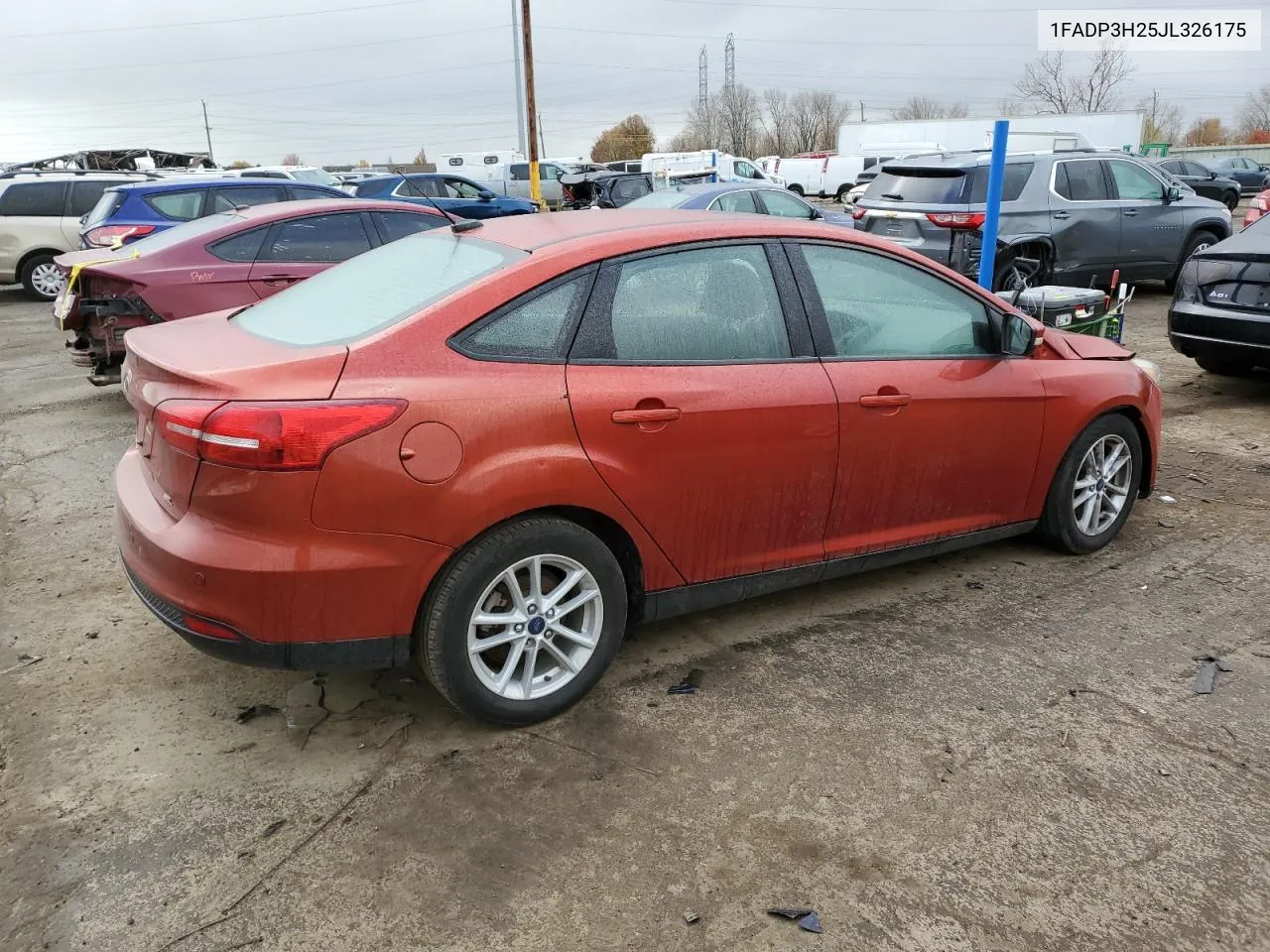 2018 Ford Focus Sel VIN: 1FADP3H25JL326175 Lot: 79057874