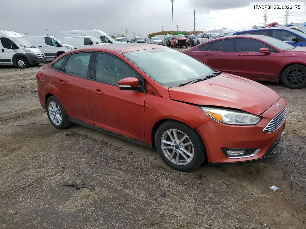 2018 Ford Focus Sel VIN: 1FADP3H25JL326175 Lot: 79057874