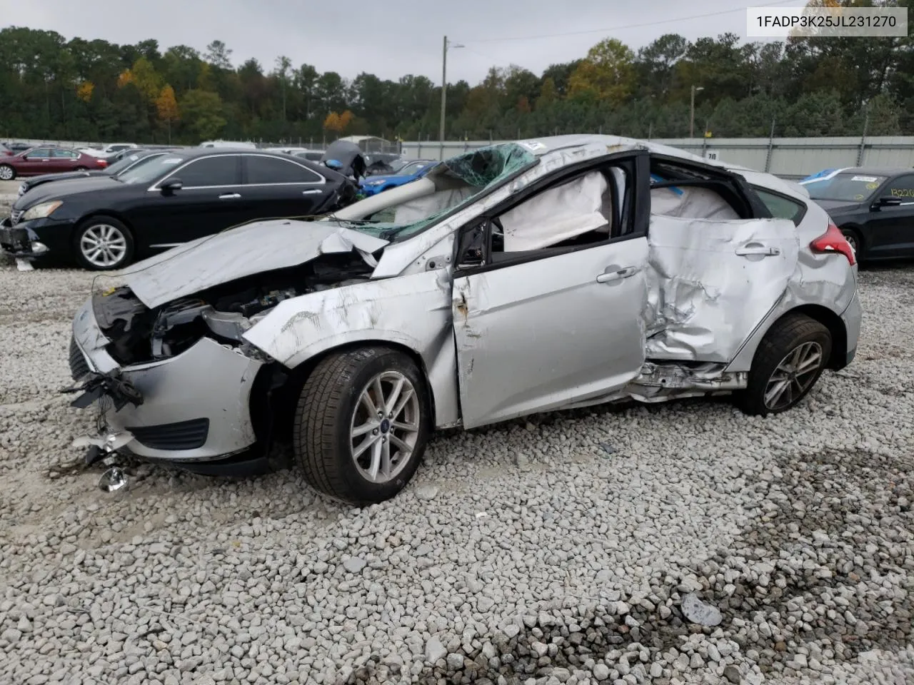 2018 Ford Focus Se VIN: 1FADP3K25JL231270 Lot: 79231764