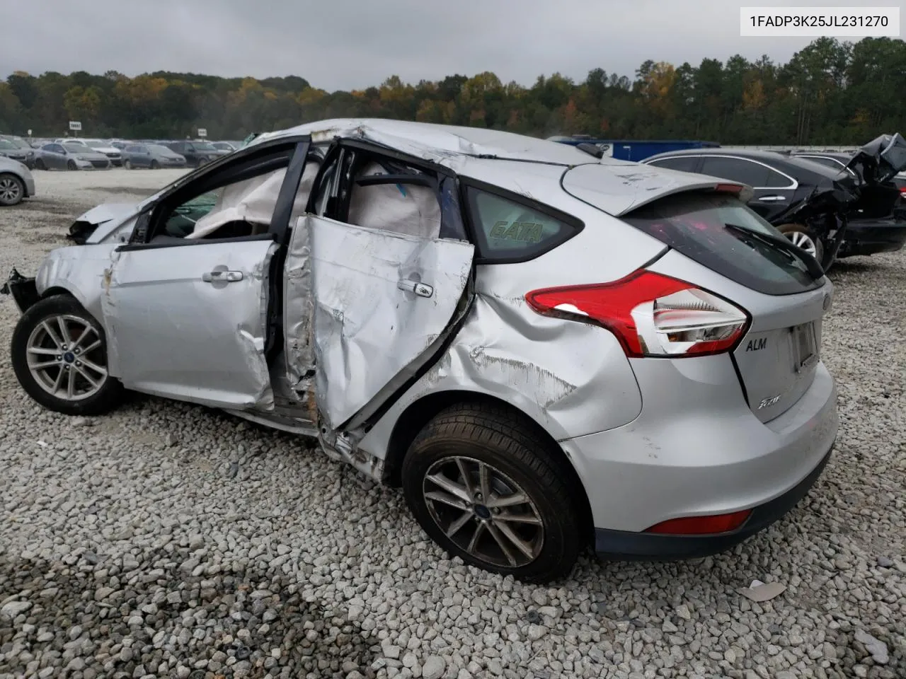 2018 Ford Focus Se VIN: 1FADP3K25JL231270 Lot: 79231764