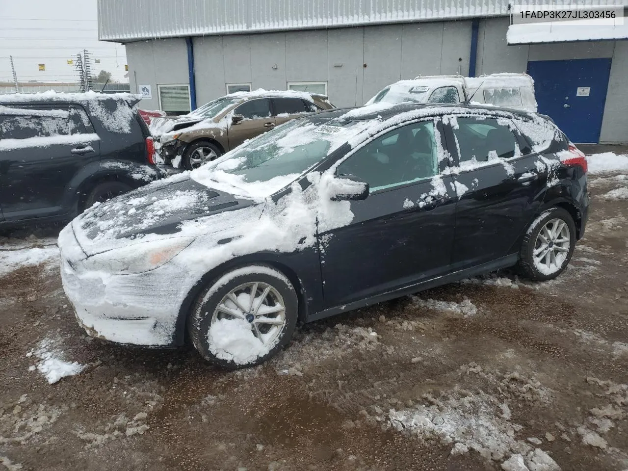 2018 Ford Focus Se VIN: 1FADP3K27JL303456 Lot: 79694024