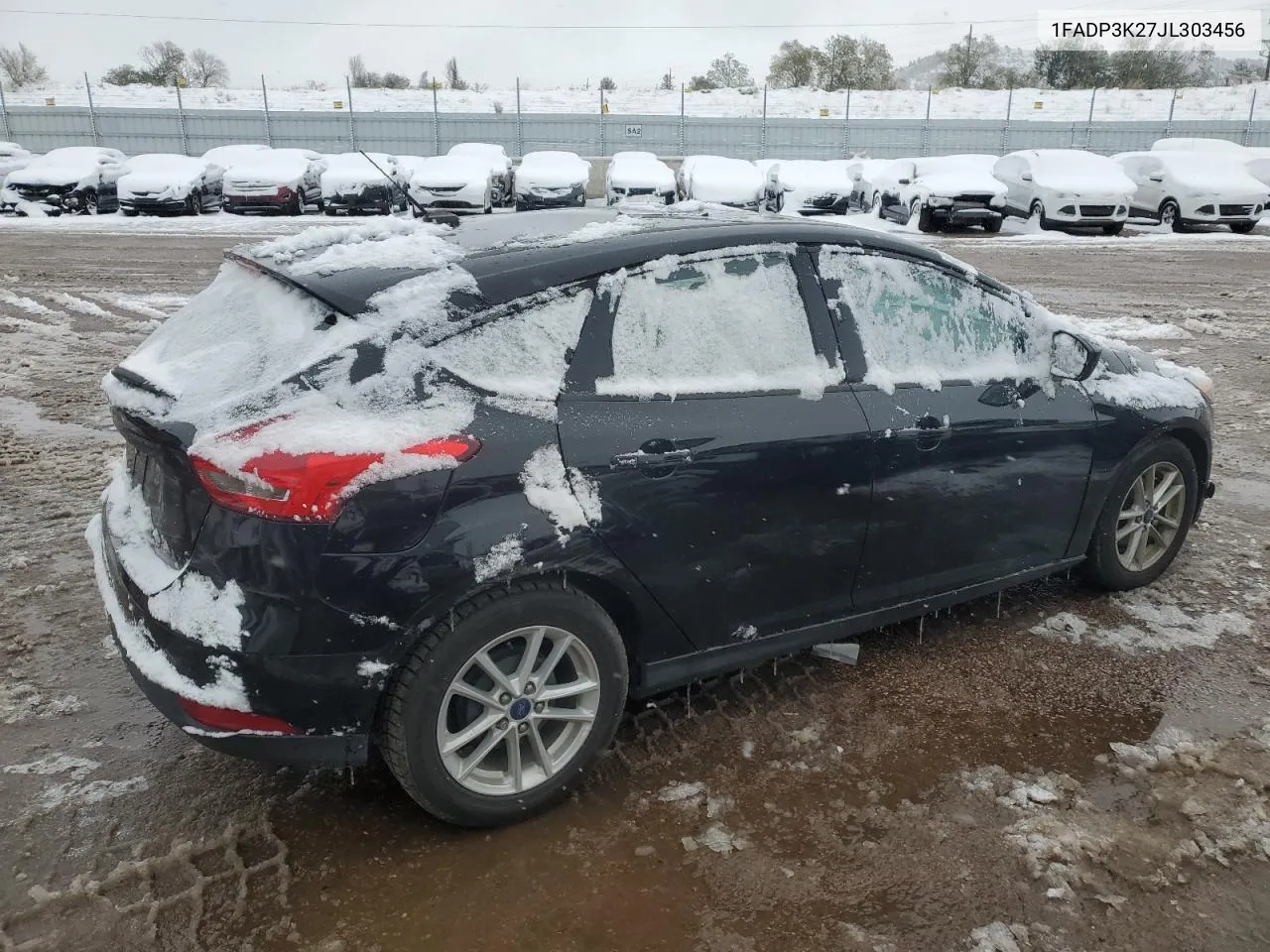 2018 Ford Focus Se VIN: 1FADP3K27JL303456 Lot: 79694024