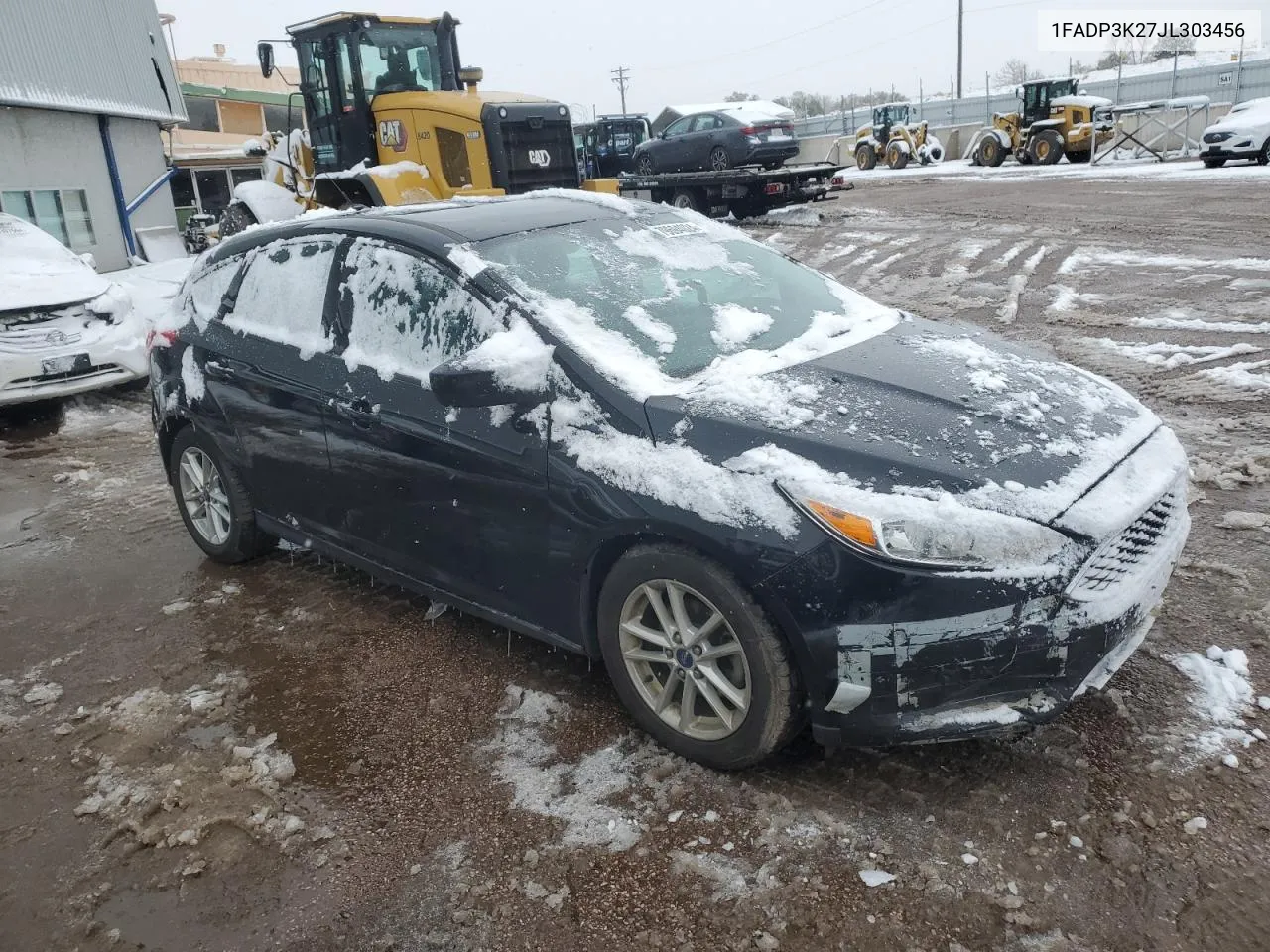 2018 Ford Focus Se VIN: 1FADP3K27JL303456 Lot: 79694024