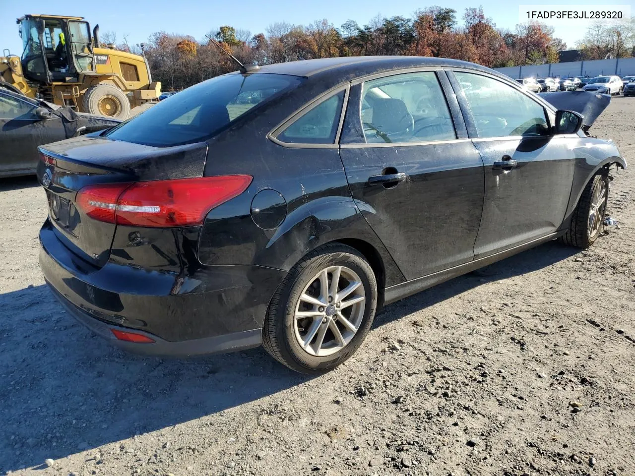 2018 Ford Focus Se VIN: 1FADP3FE3JL289320 Lot: 79992314