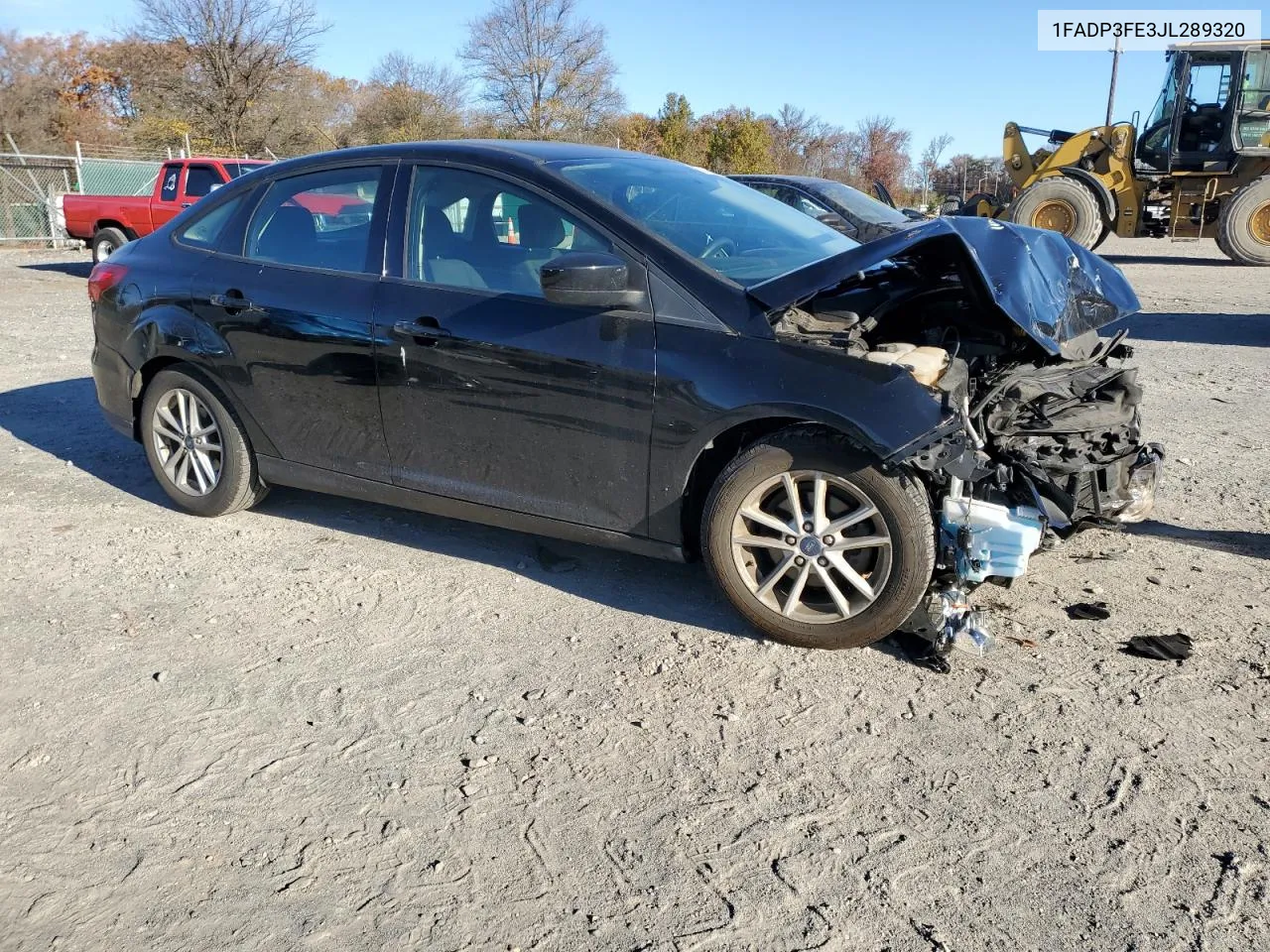 2018 Ford Focus Se VIN: 1FADP3FE3JL289320 Lot: 79992314