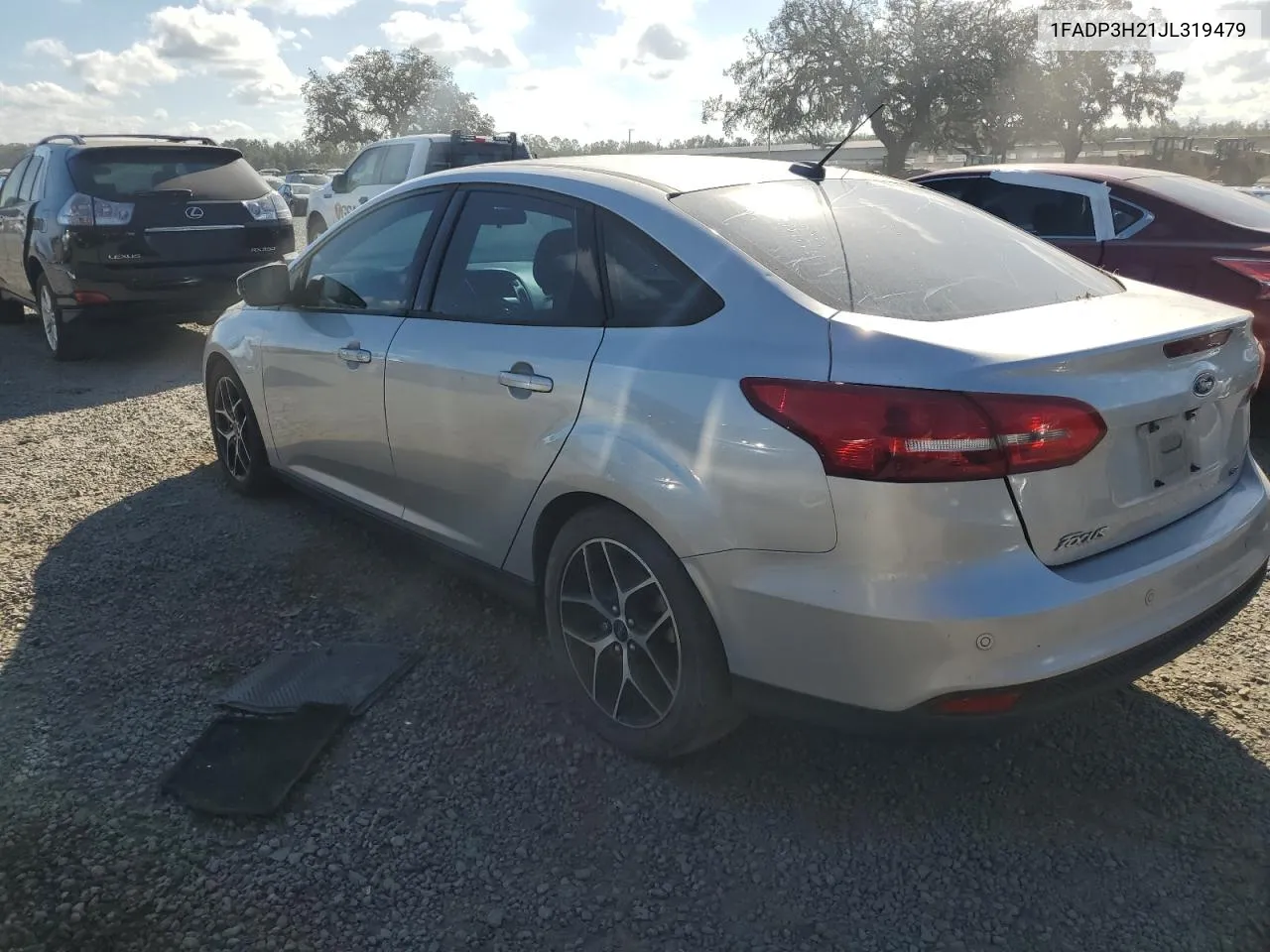 2018 Ford Focus Sel VIN: 1FADP3H21JL319479 Lot: 80088114