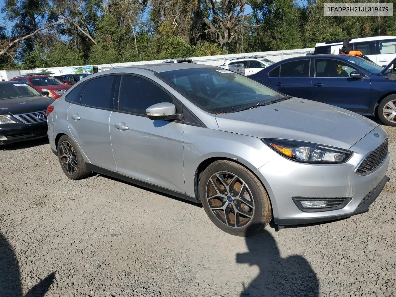 2018 Ford Focus Sel VIN: 1FADP3H21JL319479 Lot: 80088114