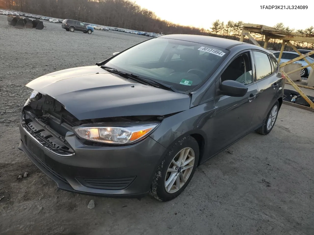 1FADP3K21JL324089 2018 Ford Focus Se