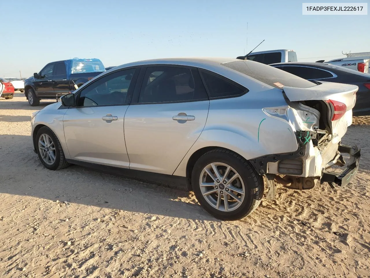 2018 Ford Focus Se VIN: 1FADP3FEXJL222617 Lot: 80466394