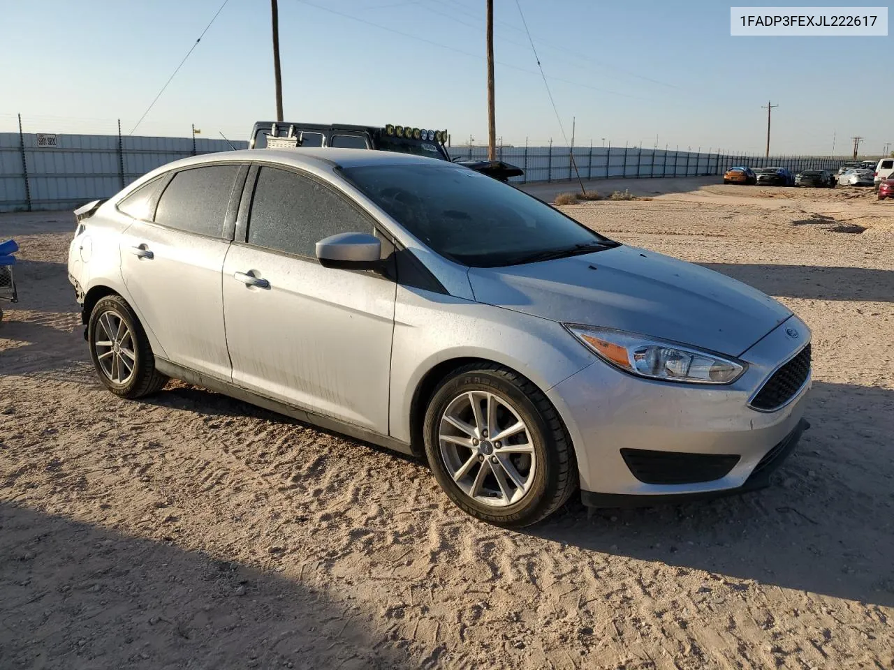 2018 Ford Focus Se VIN: 1FADP3FEXJL222617 Lot: 80466394