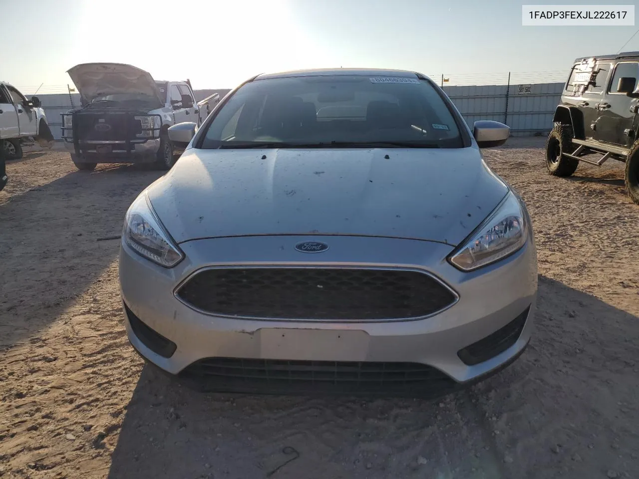 2018 Ford Focus Se VIN: 1FADP3FEXJL222617 Lot: 80466394