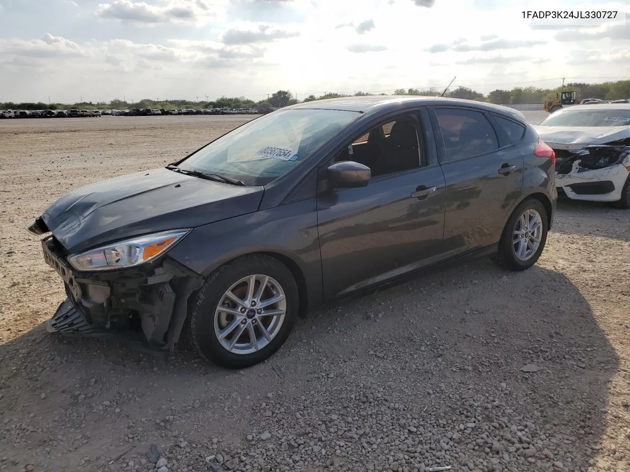 2018 Ford Focus Se VIN: 1FADP3K24JL330727 Lot: 80567654