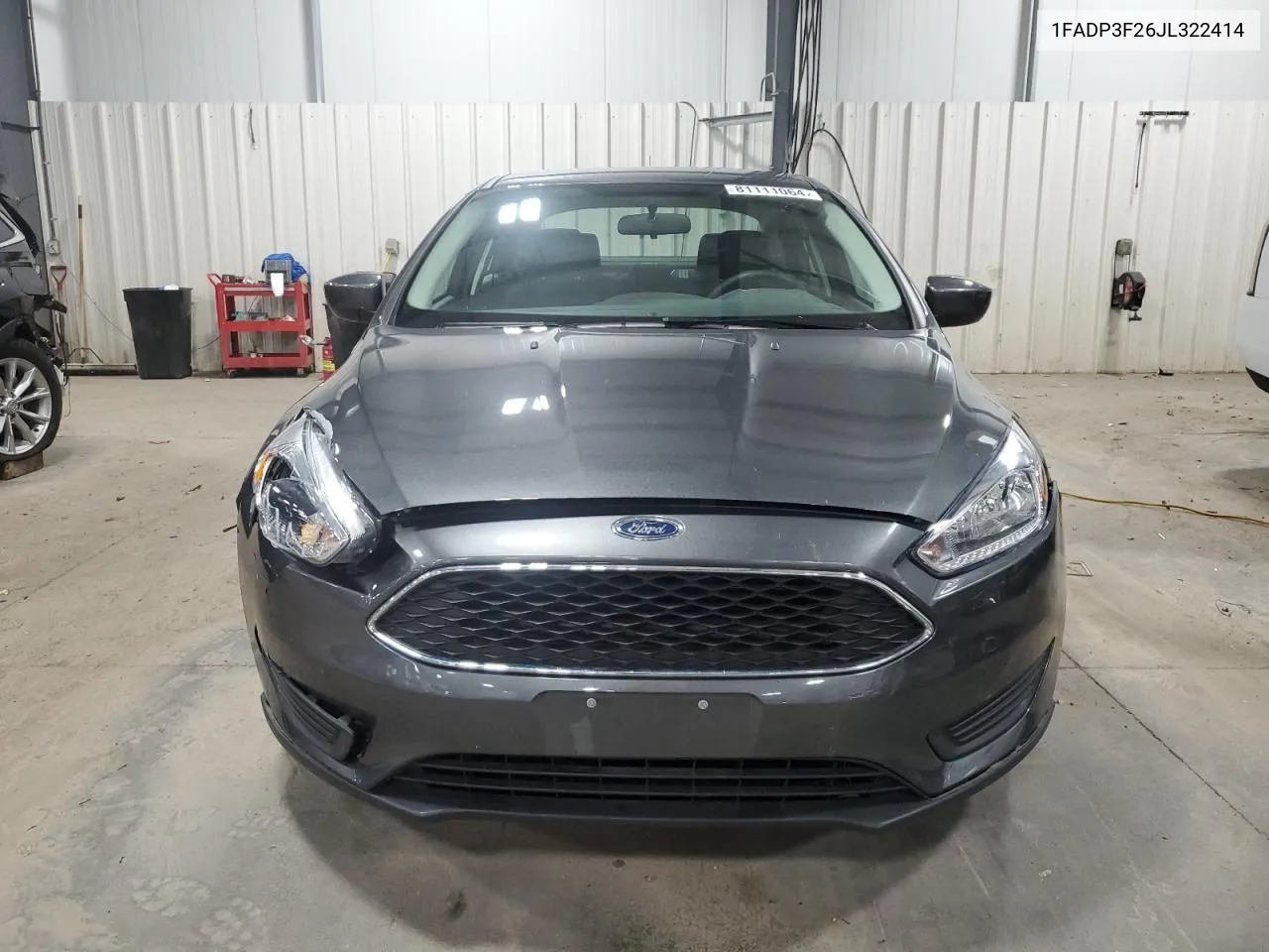 2018 Ford Focus Se VIN: 1FADP3F26JL322414 Lot: 81111064