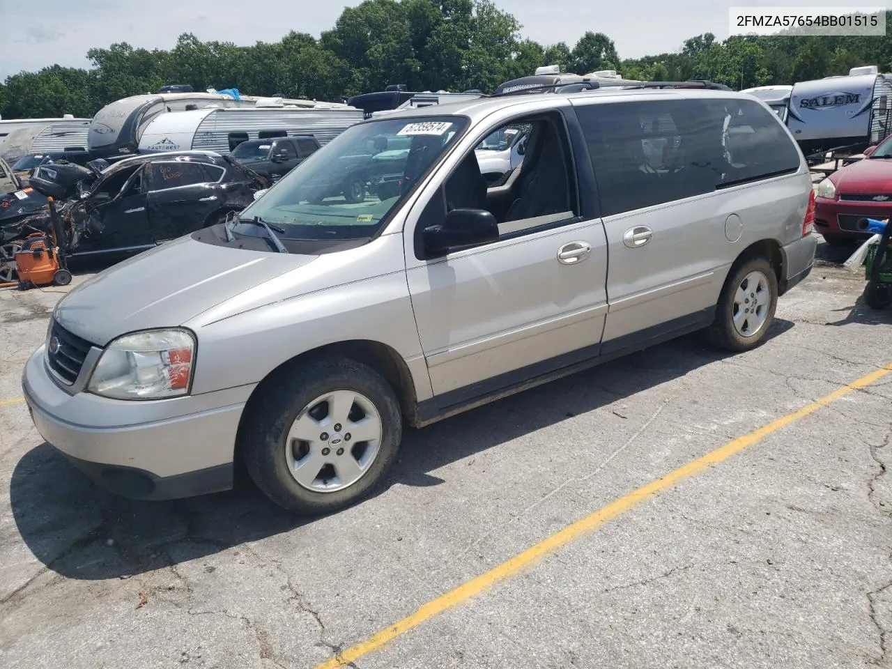 2004 Ford Freestar Ses VIN: 2FMZA57654BB01515 Lot: 57359574