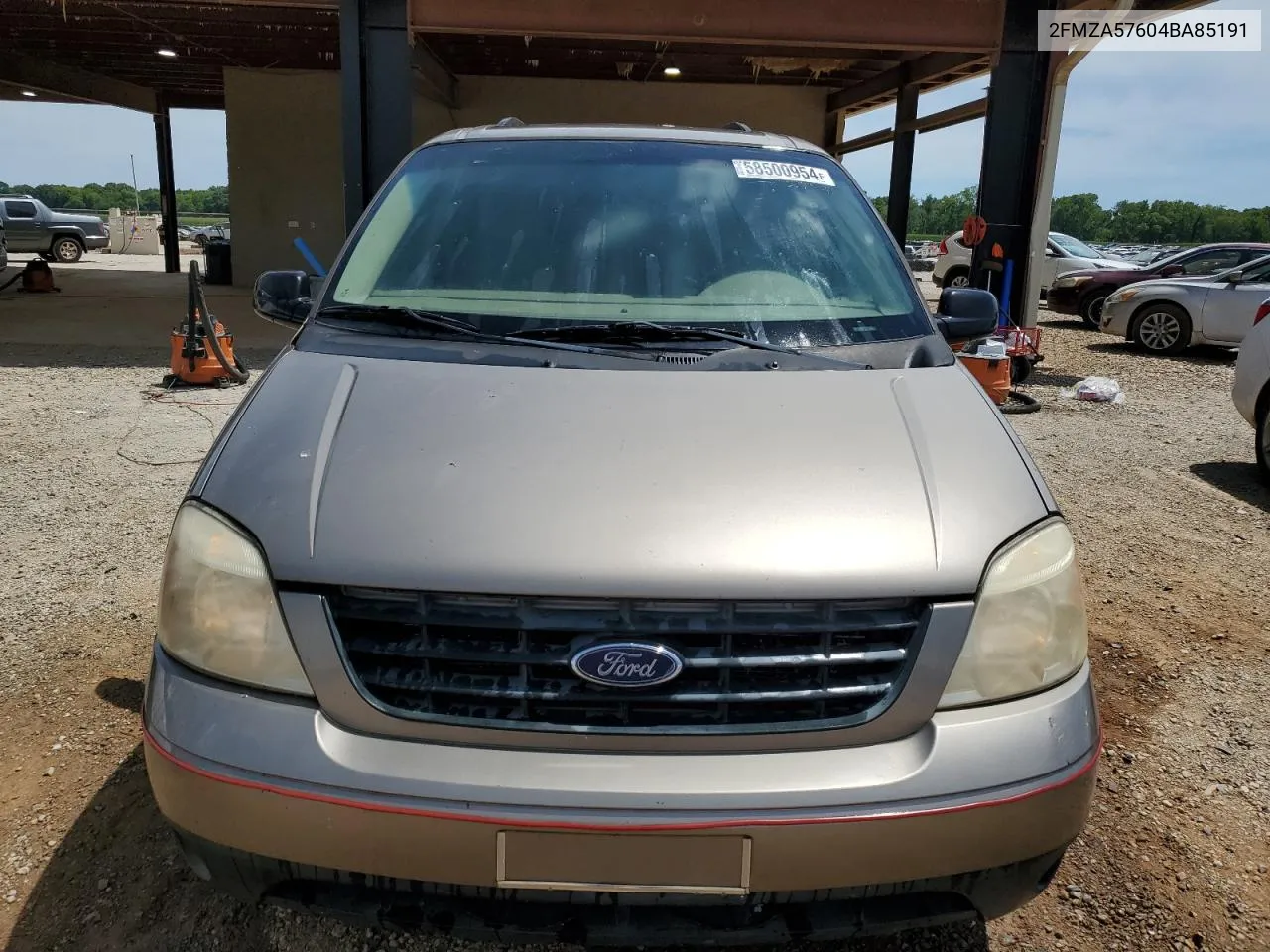 2004 Ford Freestar Ses VIN: 2FMZA57604BA85191 Lot: 58500954