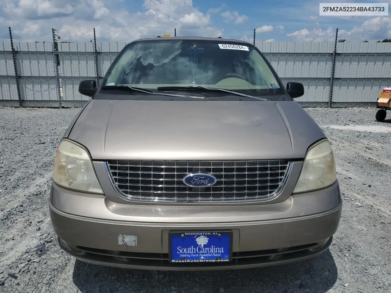 2004 Ford Freestar Sel VIN: 2FMZA52234BA43733 Lot: 62456284