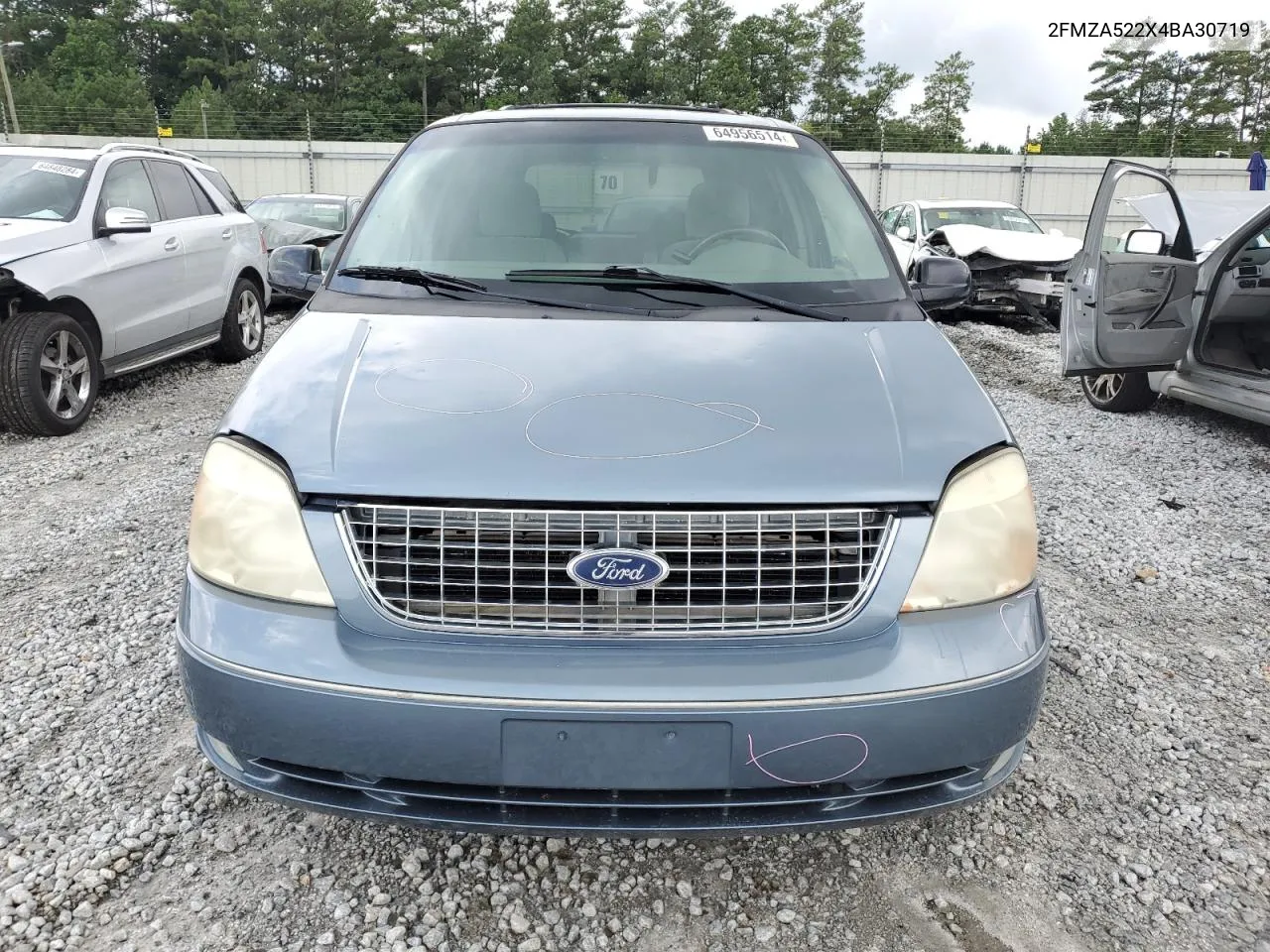 2004 Ford Freestar Sel VIN: 2FMZA522X4BA30719 Lot: 64956514